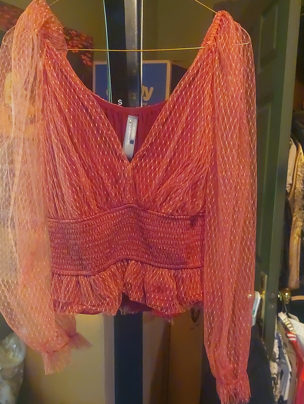 Antropolgie Sheer Top